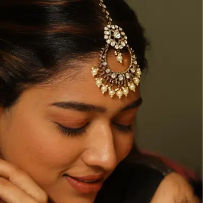 Antique Gold Classic Maangtikka