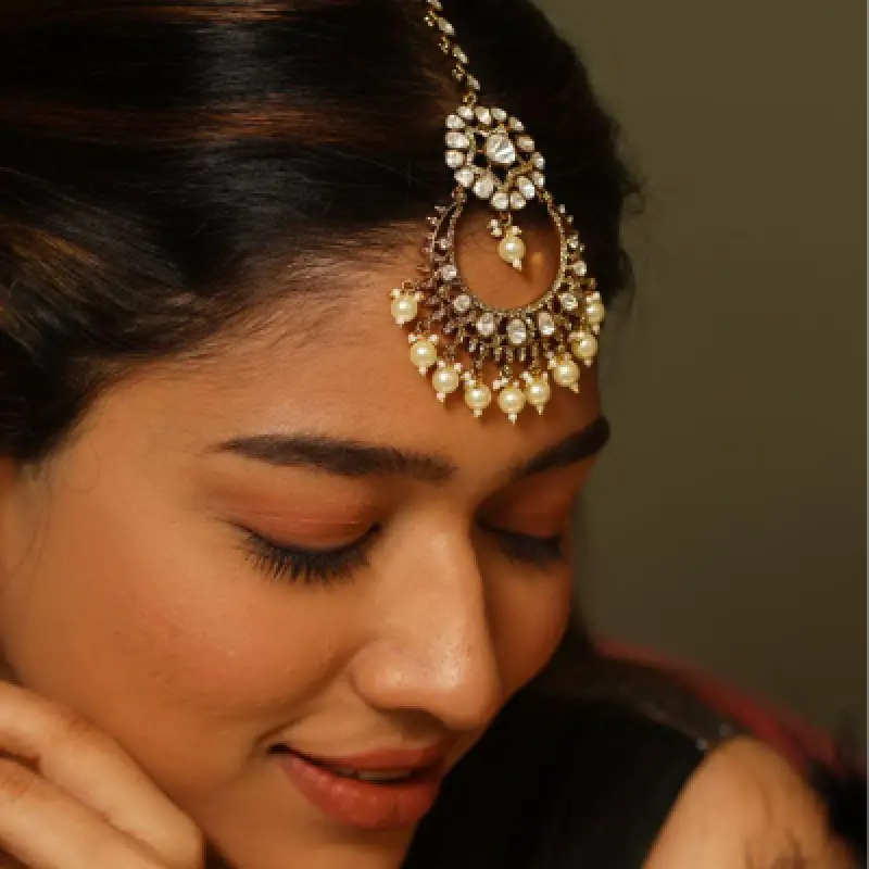 Antique Gold Classic Maangtikka