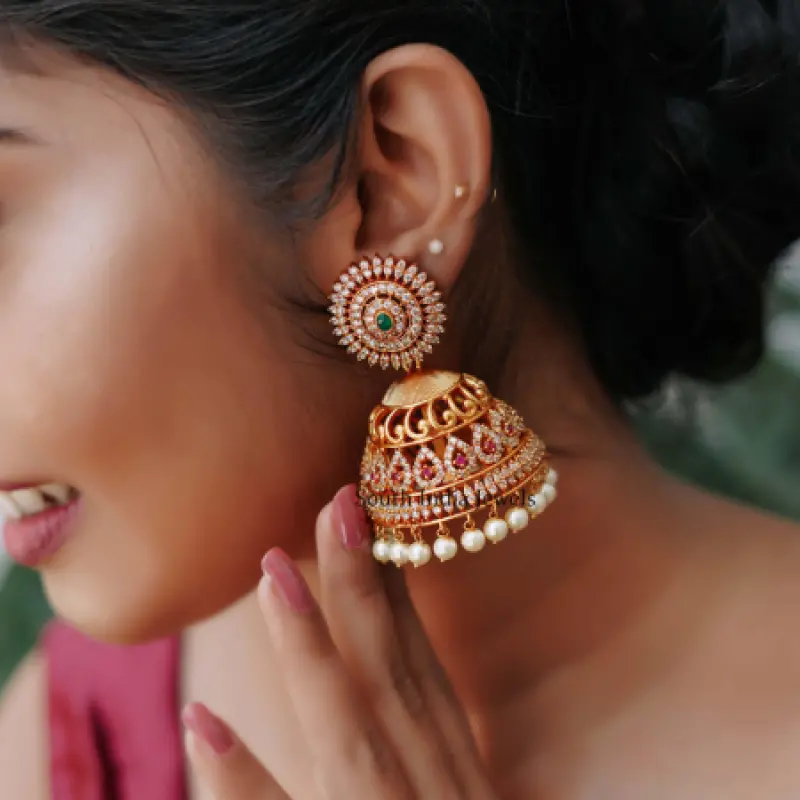 Imitation Dome Jhumkas