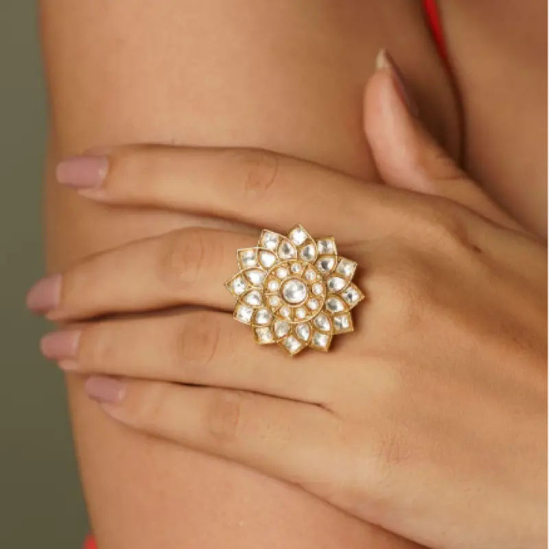 Tarini Polki Ring